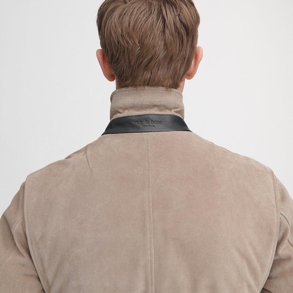 Rag & Bone Suede Garage Jacket - Picture 6 of 11